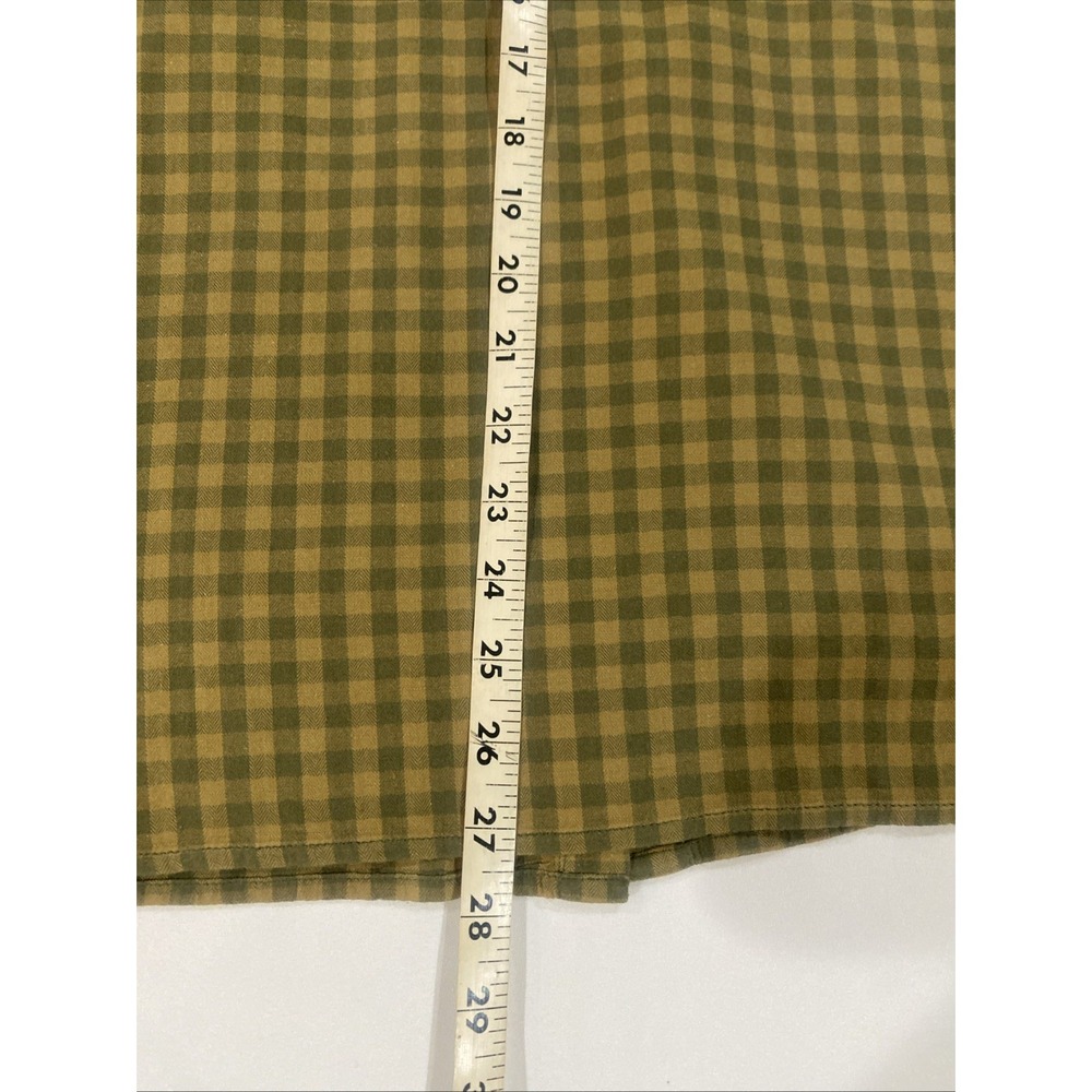 Eddie Bauer Ladies Long Sleeve Button Up Casual Shirt Size XL‎ Hunter Green - Picture 5 of 5